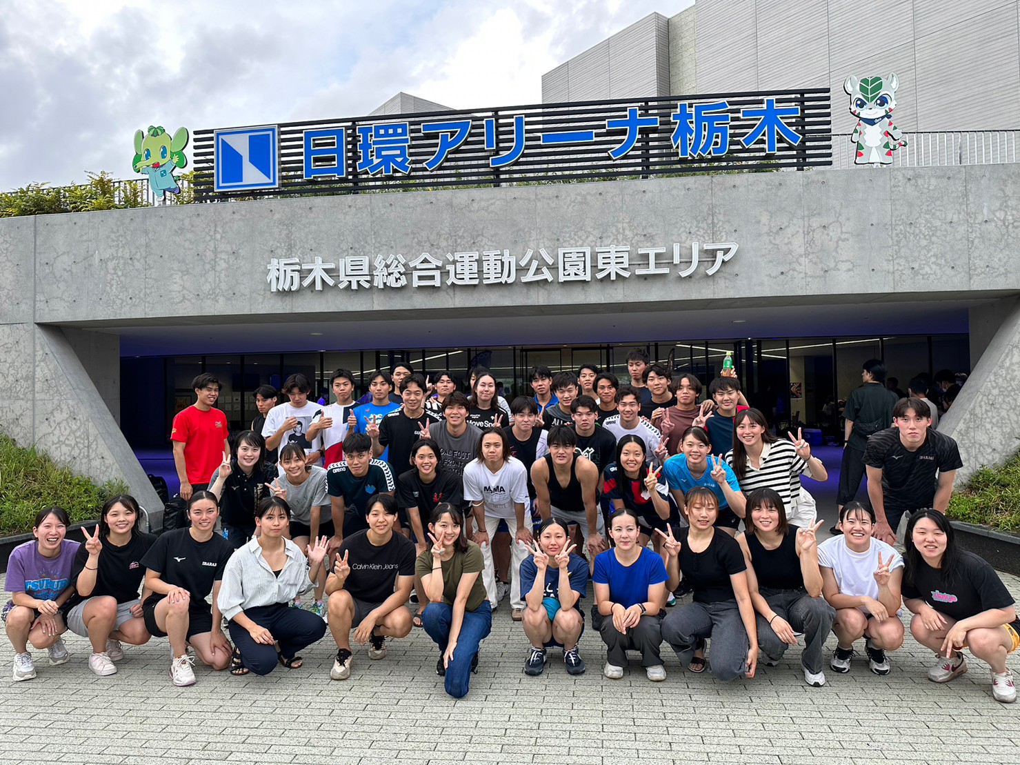 全国大学水泳合宿集合画像 競泳】夏遠征